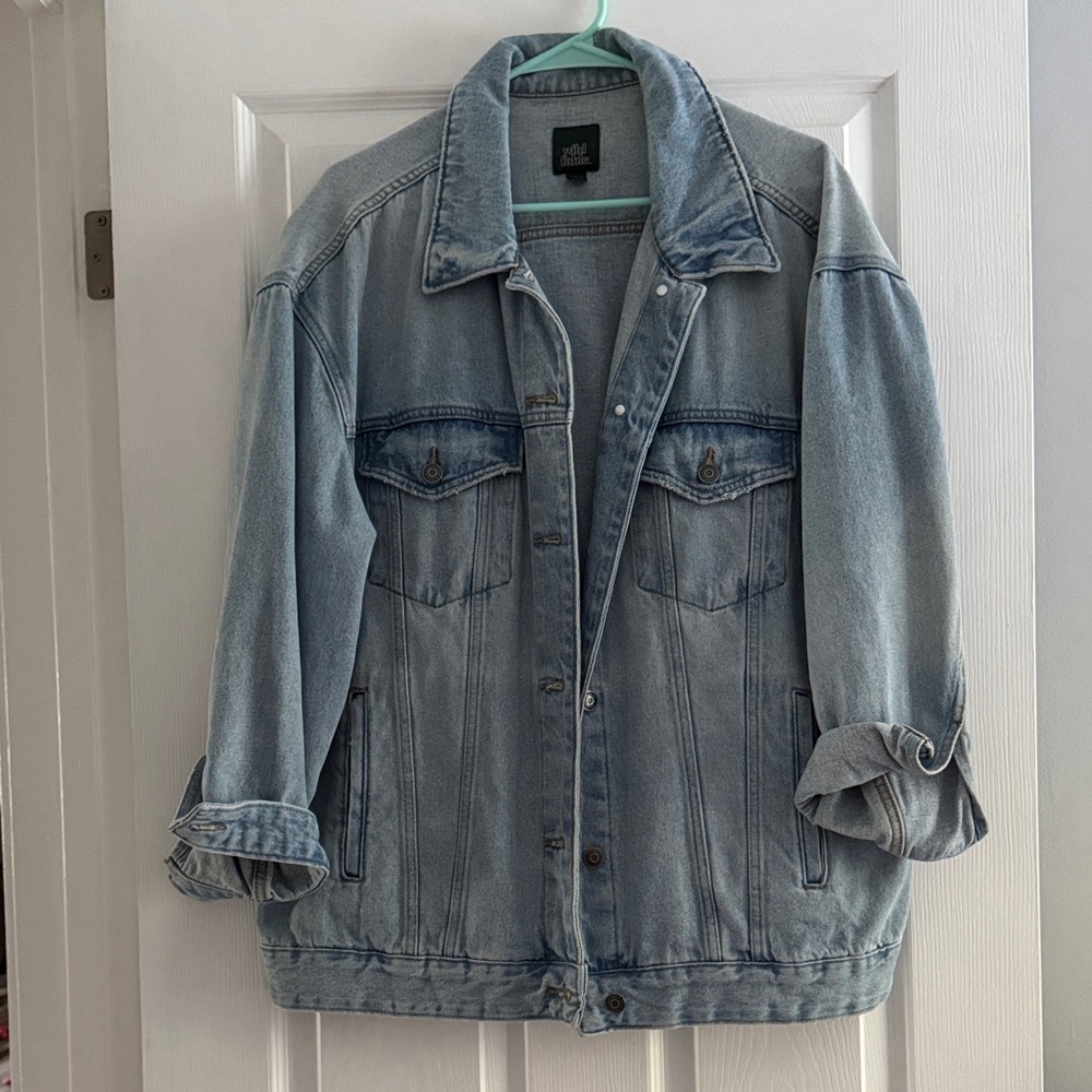 Wild Fable Light Blue Jean Jacket